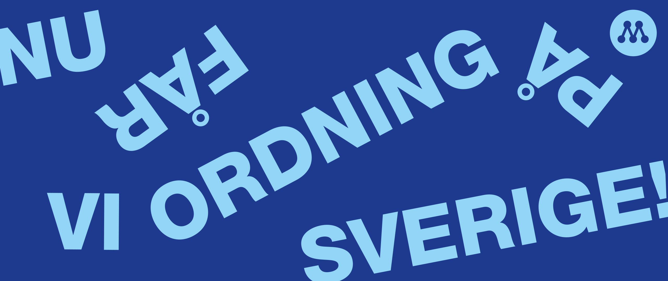 Ordning på Sverige!