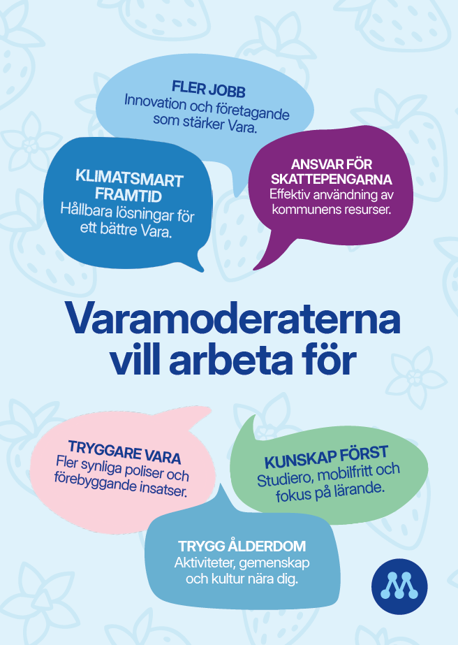   Varamoderaterna vill arbeta f&ouml;r 